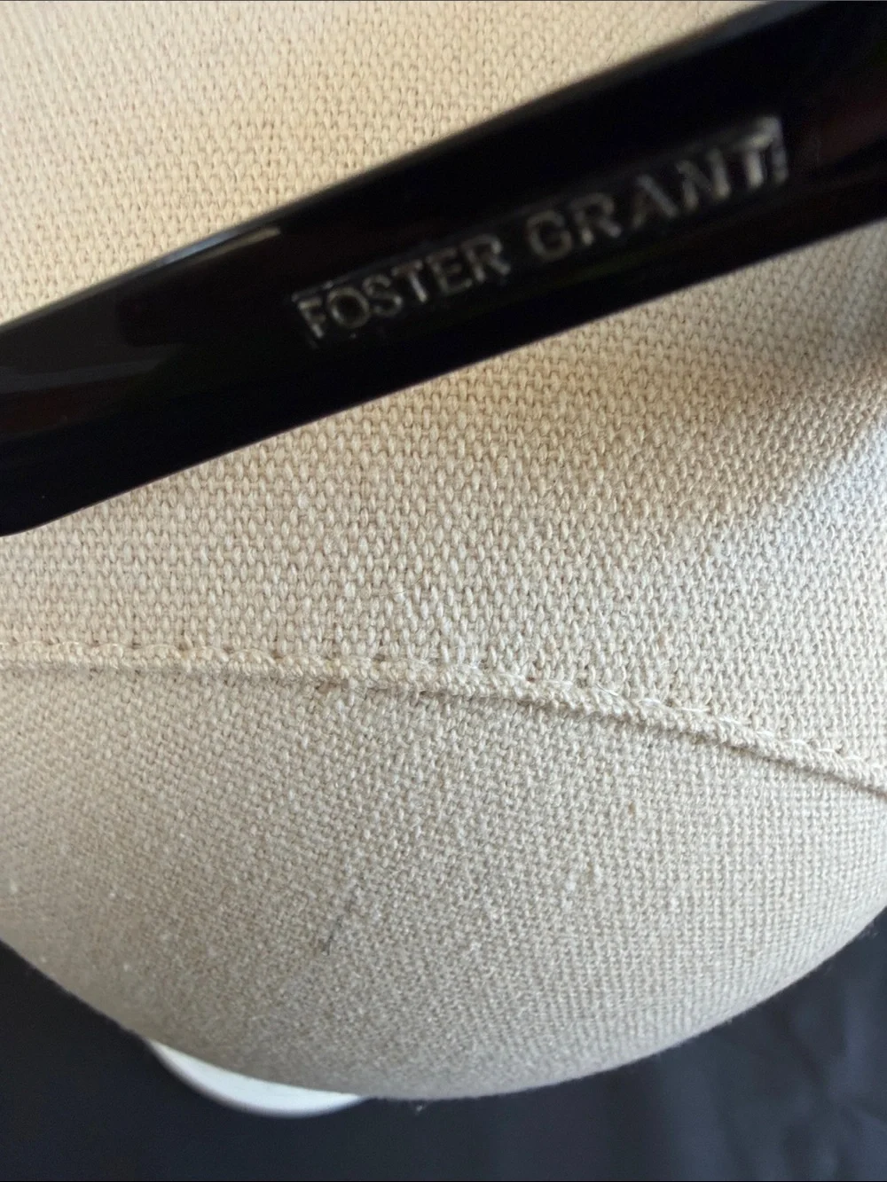Foster Grant Black Wayfarer-Style Sunglasses Unisex